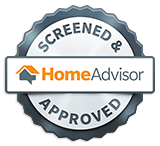 HomeAdvisor screened and approved badge icon